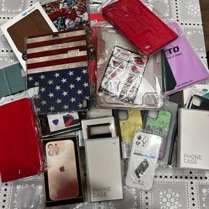 New assortment of tablet cases, phone cases and screen protectors